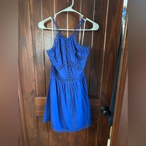 NWT Lulu’s Halter Top Cutout Dress